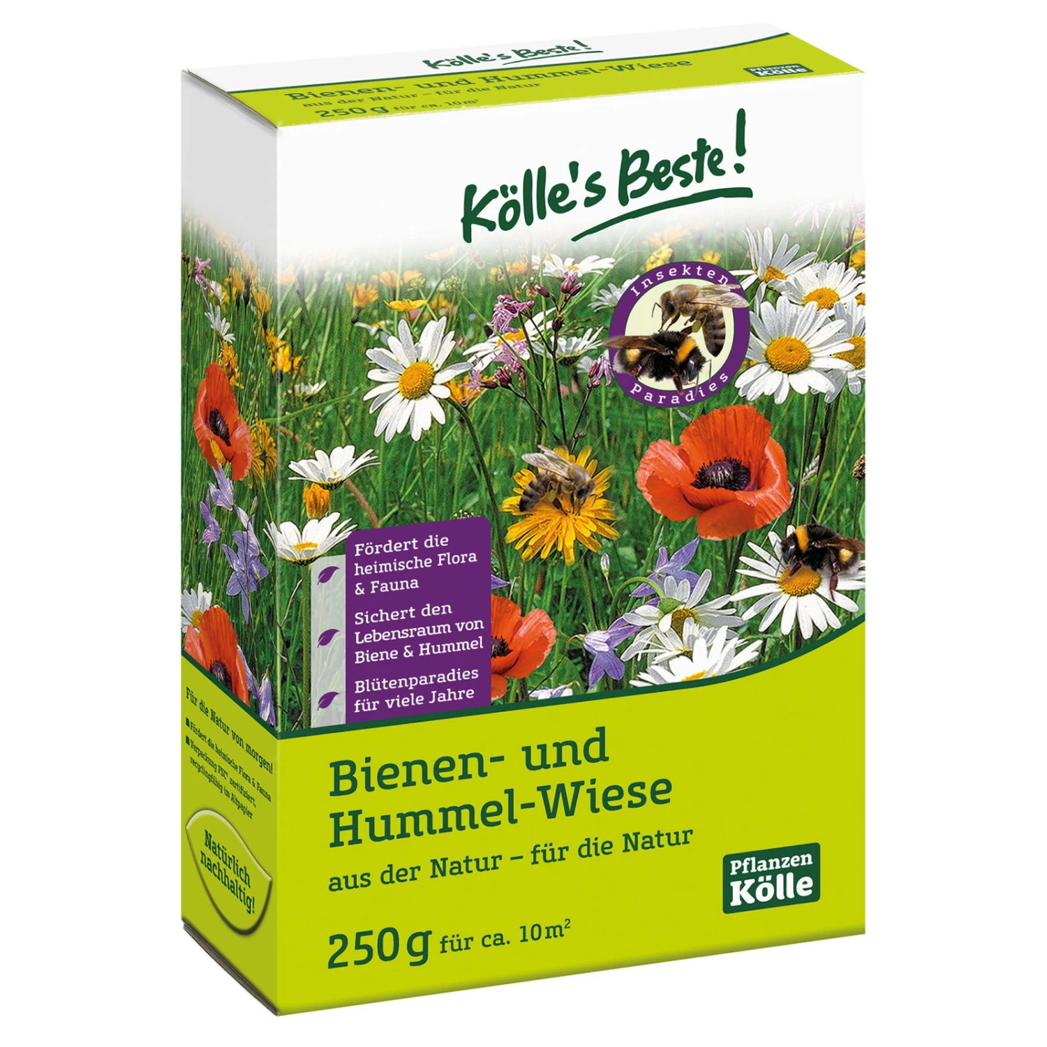 Kölle's Beste Natur Pur Bienen- Und Hummel-Wiese, 250 G 3 Kölle's Beste Natur Pur Bienen- Und Hummel-Wiese, 250 G
