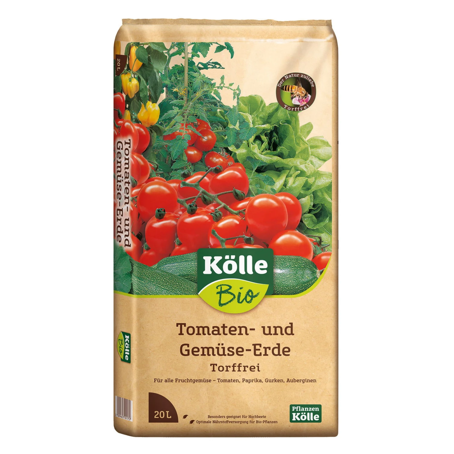 Tomaten- Und Gemüseerde Torffrei, 2400l, 120 Sack á 20 L, Palettenware 4 Tomaten- Und Gemüseerde Torffrei, 2400l, 120 Sack á 20 L, Palettenware – Bild 2