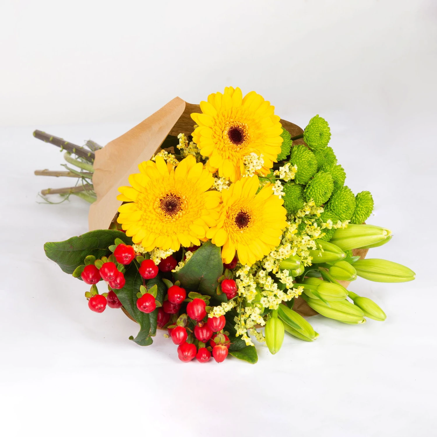 Gemischter Blumenbund 'Sonnentag' Inkl. Gratis Grußkarte 4 Gemischter Blumenbund 'Sonnentag' Inkl. Gratis Grußkarte – Bild 2