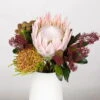 Blumenbund Protea King Mit Skimmie Und Kapgrün, Inkl. Gratis Grußkarte -Günstiges Saat Zeit Geschäft 1025700017 Strauss Protea King mit Skimmia 1 101675