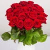 Blumenbund Mit Rosen 'Red Naomi', 20er-Bund, Rot, Inkl. Gratis Grußkarte -Günstiges Saat Zeit Geschäft 1045500004 Rose Red Naomi 20er Bund 60cm 2 1 d 100189