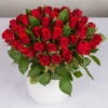 Blumenbund Mit Rosen, 40er-Bund, Rot, Inkl. Gratis Grußkarte -Günstiges Saat Zeit Geschäft 1045500009 Rote Rose 40er Bund 40cm 2 85345
