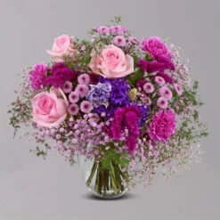 Blumenstrauß 'Sommernachtstraum' Inkl. Gratis Grußkarte -Günstiges Saat Zeit Geschäft 1110600038 Sommernachtstraum grau 103416