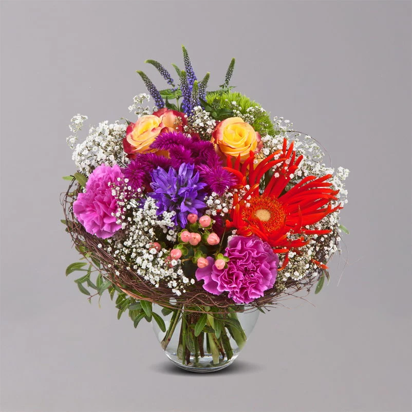 Blumenstrauß 'Happy Birthday!' Inkl. Gratis Grußkarte 3 Blumenstrauß 'Happy Birthday!' Inkl. Gratis Grußkarte – Bild 2