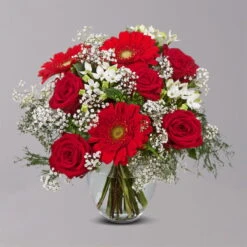 Blumenstrauß 'Liebesüberraschung' Inkl. Gratis Grußkarte -Günstiges Saat Zeit Geschäft 1110600050 Liebesueberraschung grau 103426