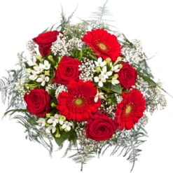 Blumenstrauß 'Liebesüberraschung' Inkl. Gratis Grußkarte -Günstiges Saat Zeit Geschäft 1110600050 Liebesueberraschung D28cm 2 5586