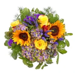 Blumenstrauß 'Sommerfest' Inkl. Gratis Grußkarte -Günstiges Saat Zeit Geschäft 1110600052 Sommerfest D28cm 2 5585