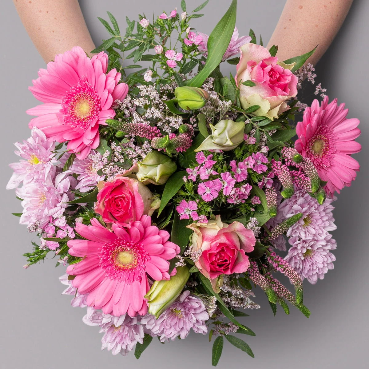 Blumenstrauß 'Firenze', Rosa, Inkl. Gratis Grußkarte 3 Blumenstrauß 'Firenze', Rosa, Inkl. Gratis Grußkarte